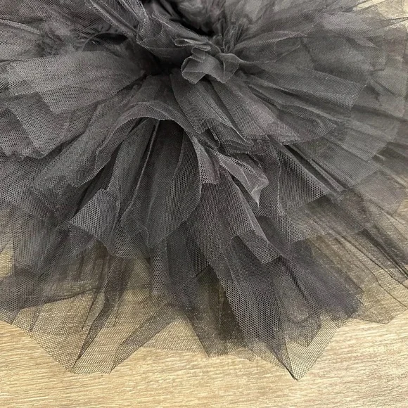 BLOCH Belle Pancake Pull-on Style Rehearsal Tutu in Black Size S/Small New - Picture 4 of 7